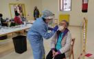 Salud realiza un cribado a 225 vecinos de Mañeru con test de antígenos