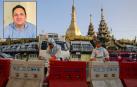 El pamplonés Aritz Izura, atrapado en Myanmar
