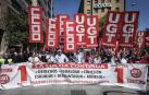 UGT y CC OO de Navarra reivindican "más derechos" para las personas e igualdad