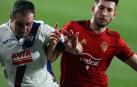 Imágenes del partido entre Osasuna y Eibar disputado en El Sadar.