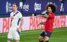 Imágenes del partido entre Osasuna y Eibar disputado en El Sadar.