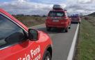 Herido muy grave el caer de la bici y ser arrollado por un coche en Navarra
