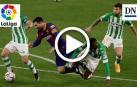 Resumen del Betis 2-3 Barcelona en vídeo