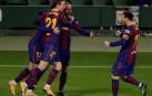 El Barça remonta con la entrada de Messi