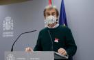 El director del Centro de Coordinación de Alertas y Emergencias Sanitarias (CCAES), Fernando Simón, en la rueda de prensa