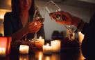 Fotografía de cena romántica.
