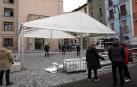 La terraza de la plaza Compañía prevé abrir mañana