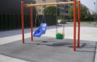 Ya han finalizado las obras de tres parques infantiles de Sarriguren