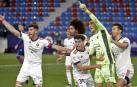 Osasuna respira gracias a la inspiración de Sergio Herrera, Kike Barja y Budimir