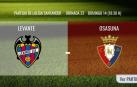 Levante-Osasuna en directo: sigue la narración minuto a minuto