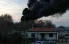 Vídeo del incendio en una granja de Barásoain