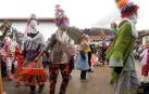 Kalejira del mediodía del carnaval txiki de Lanz