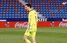 "¡Valiente, Osasuna!", el grito de Sergio Herrera en un tenso final en Valencia