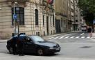 Este sábado se las iniciado la peatonalización del paseo Sarasate, con los cambios de tráfico y modificación de las paradas de villavesas.