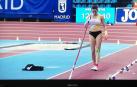 Miren Bartolomé, subcampeona de España de pértiga