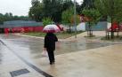 La lluvia llega de forma abundante y generalizada a toda Navarra