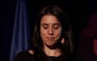 Irene Montero llama entre lágrimas a la unidad del feminismo
