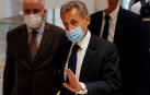 Sarkozy a su llegada a la corte donde ha sido juzgado por corrupción y tráfico de influencias