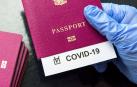 Imagen de una simulación del posible futuro Pasaporte Verde