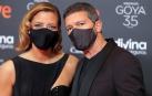 Actores, presentadores y cantantes desfilan por la alfombra roja de los premios Goya 2021.