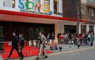 Alfombra roja en el Teatro Soho de Málaga que acoger la 35 edición de los Premios Goya