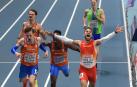 Óscar Husillos, campeón de Europa de 400 metros