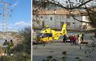 Un menor sufre quemaduras graves con un cable de alta tensión en Estella