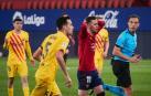 Puntuación de los jugadores de Osasuna contra el Barcelona