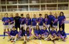 El broche morado a la primera fase del Txantrea