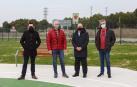 Finalizan las obras de urbanización de los accesos al campo de fútbol de Caparroso