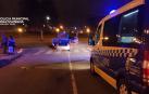 Tres heridos leves tras una colisión frontal en la calle Sadar