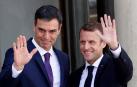 Macron recibe a Sánchez para tratar el problema migratorio en la UE