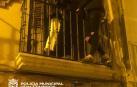 Denunciados los asistentes de una fiesta en un piso que intentaron escapar por el balcón