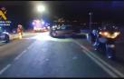 Herido grave en un accidente en la N-121