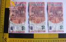 Billetes de 10 euros intervenidos.