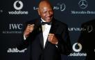 El exboxeador Marvin Hagler, en la entrega de los Premios Laureus en Abu Dabi en 2011.