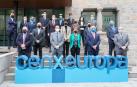 Participantes en la jornada 'Next Generation y cenxeuropa: claves para el futuro empresarial' organizada por la CEN