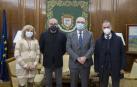 El exfutbolista Julio Alberto presenta a Maya un proyecto contra las drogas