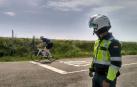 Trasladado al CHN un ciclista tras sufrir una caída en Cárcar
