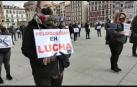 Vídeo de la protesta de peluqueros navarros en Pamplona