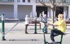 Pamplona renueva 6 circuitos de gimnasia al aire libre con nuevos aparatos