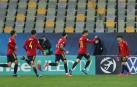 Moncayola tiene minutos en el debut en el Europeo, que la sub 21 resuelve con victoria