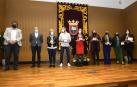 Homenaje al personal sanitario en Marcilla