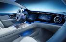 Fotos del derroche tecnológico del Mercedes-Benz EQS.