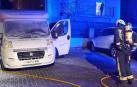 Incendiada una autocaravana en Astrain