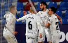 Rafa Mir ejecuta el plan del Huesca ante un Levante sin mordiente
