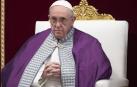 El papa Francisco oficia una misa penitente en la Basílica de San Pedro en El Vaticano.