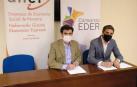 El presidente ANEL, Ignacio Ugalde, junto al gerente del Consocio Eder, Sergio Villava