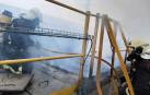 Extinguido un incendio en la fábrica Mapsa de Orkoien
