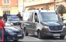 Igor el Ruso llega a la Audiencia de Teruel entre máximas medidas de seguridad